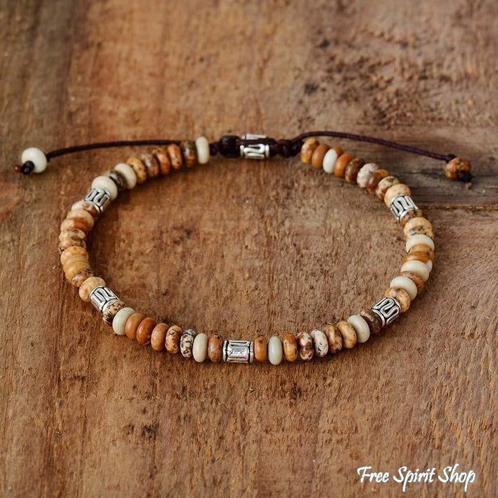 Gracie | Jasper Disc Beaded