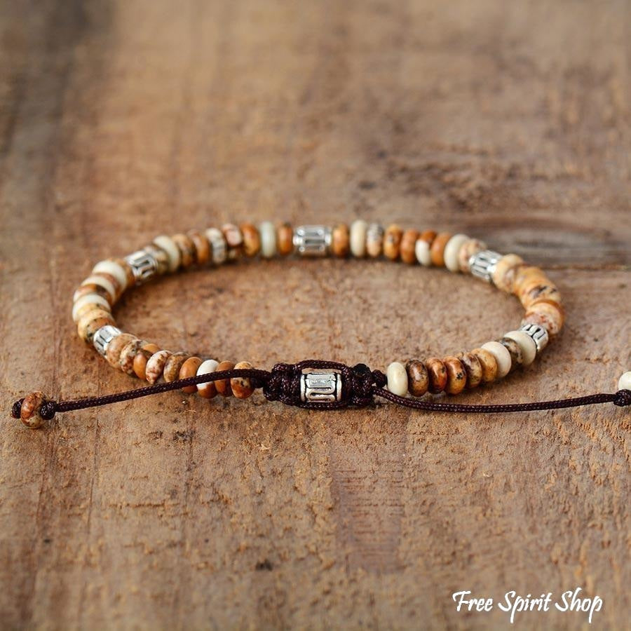 Gracie | Jasper Disc Beaded