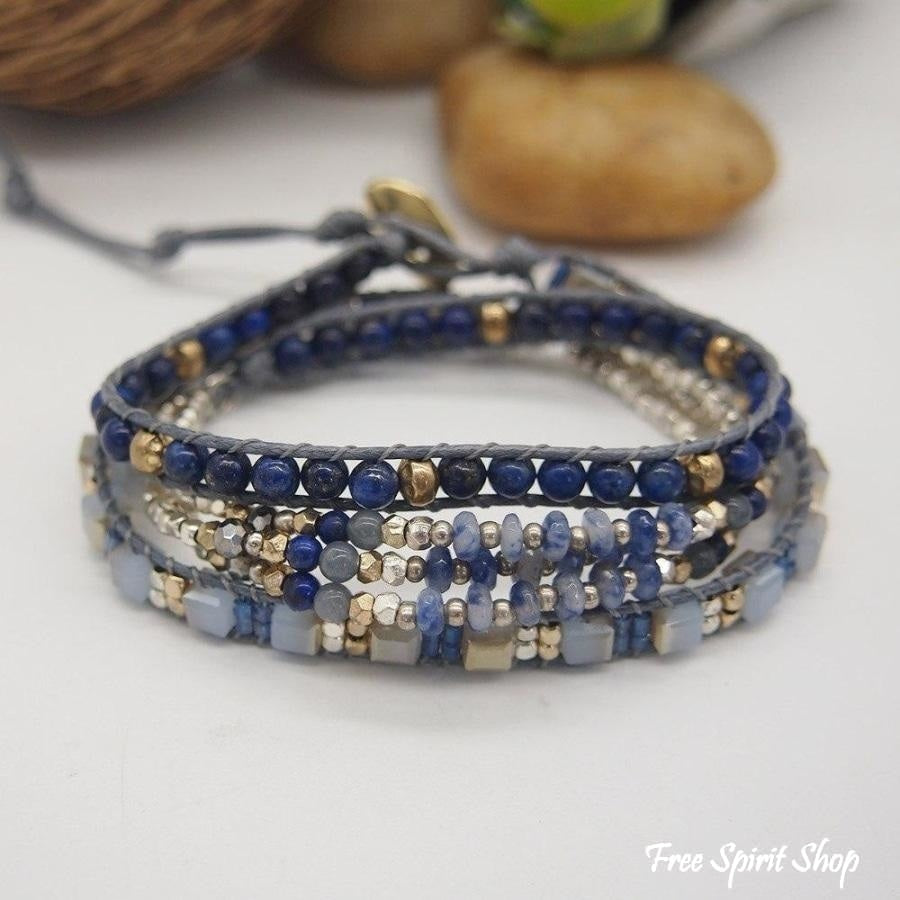 Amelia | Lapis Lazuli & Blue Aventurine
