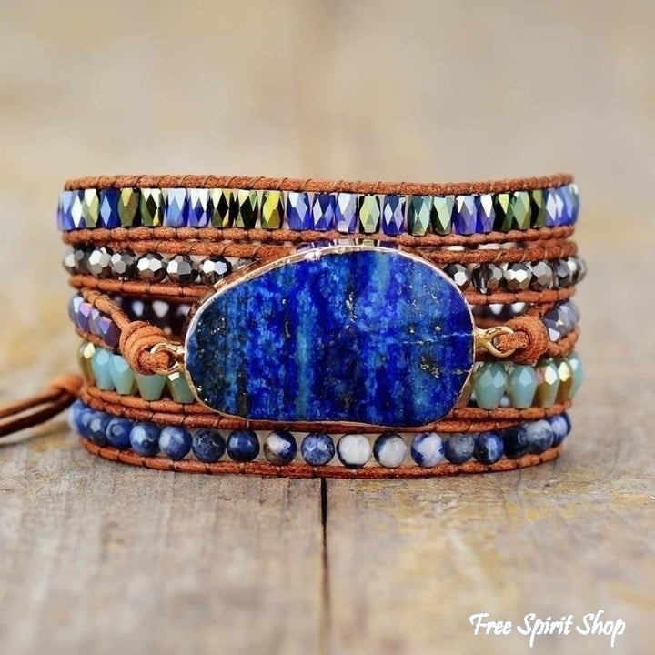 Phoebe | Lapis Lazuli & Sodalite Wrap