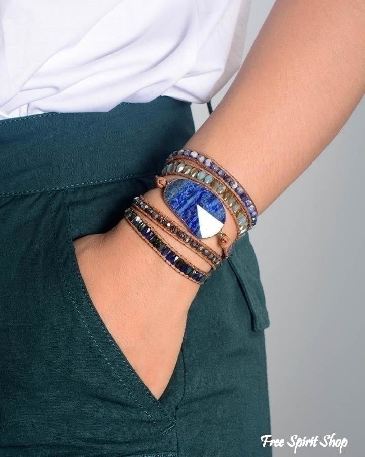 Phoebe | Lapis Lazuli & Sodalite Wrap