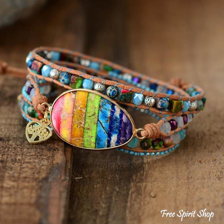 Crystal | Mix Gemstones & Rainbow Chakra