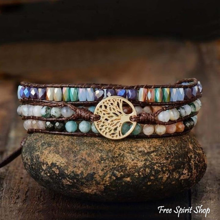 Luna | Mixed Gemstones & Tree of
