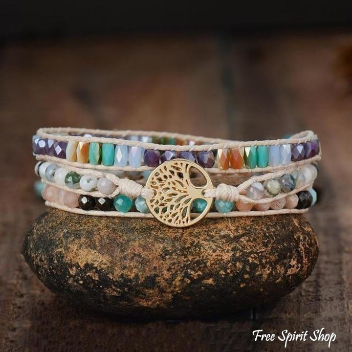 Luna | Mixed Gemstones & Tree of
