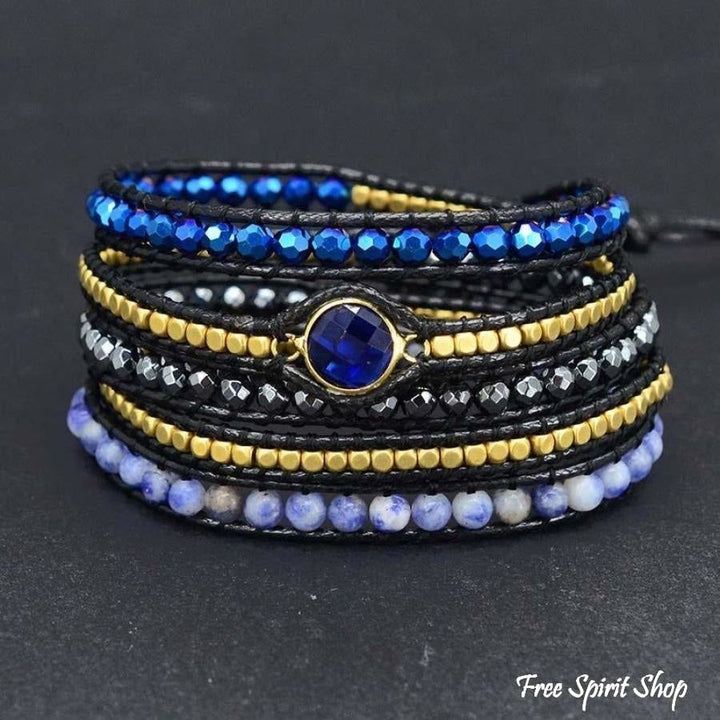 Violet | Sodalite Magic Blue Wrap