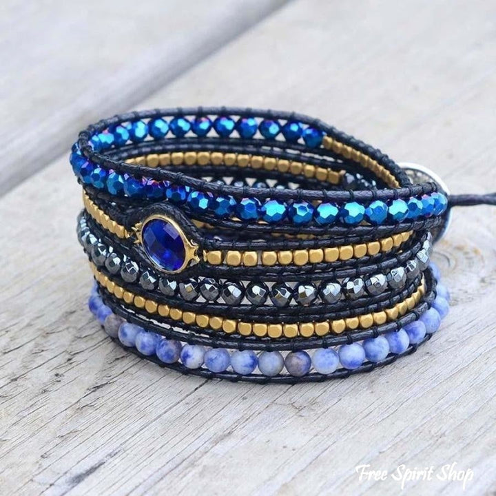 Violet | Sodalite Magic Blue Wrap