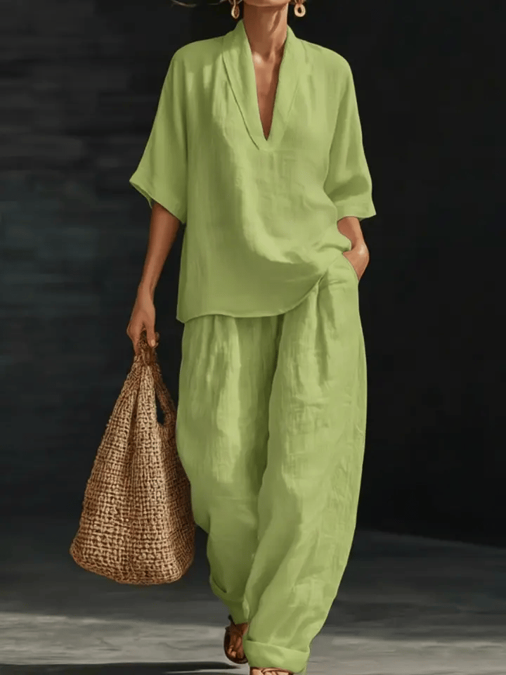 Lily™ | Effortless Linen Two-Piece Set
