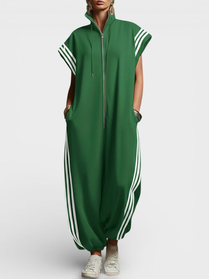 Valeria™ | Zip Neck Jumpsuit