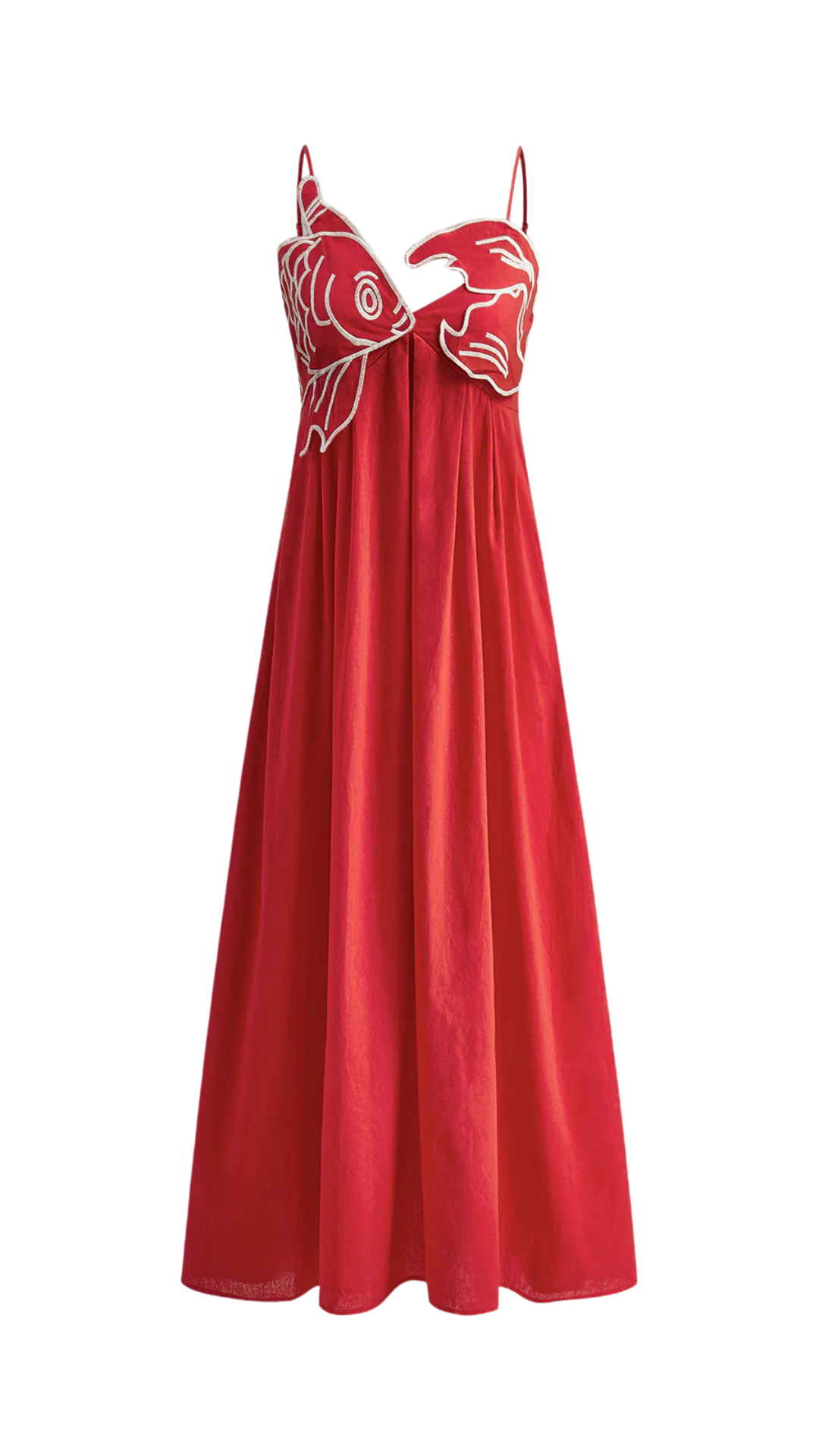 Ember Embroidered Bodice Maxi Dress