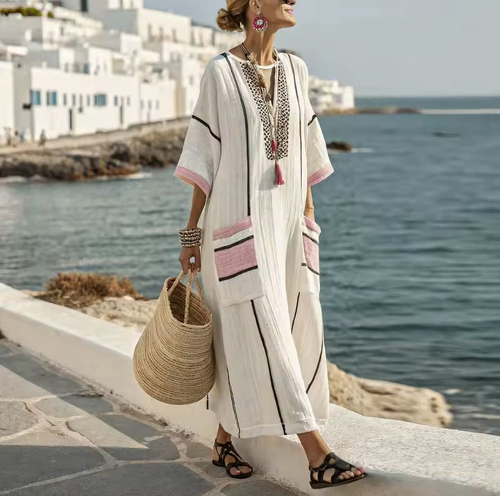 Belliana | Spaghetti Strap Summer Maxi Dress