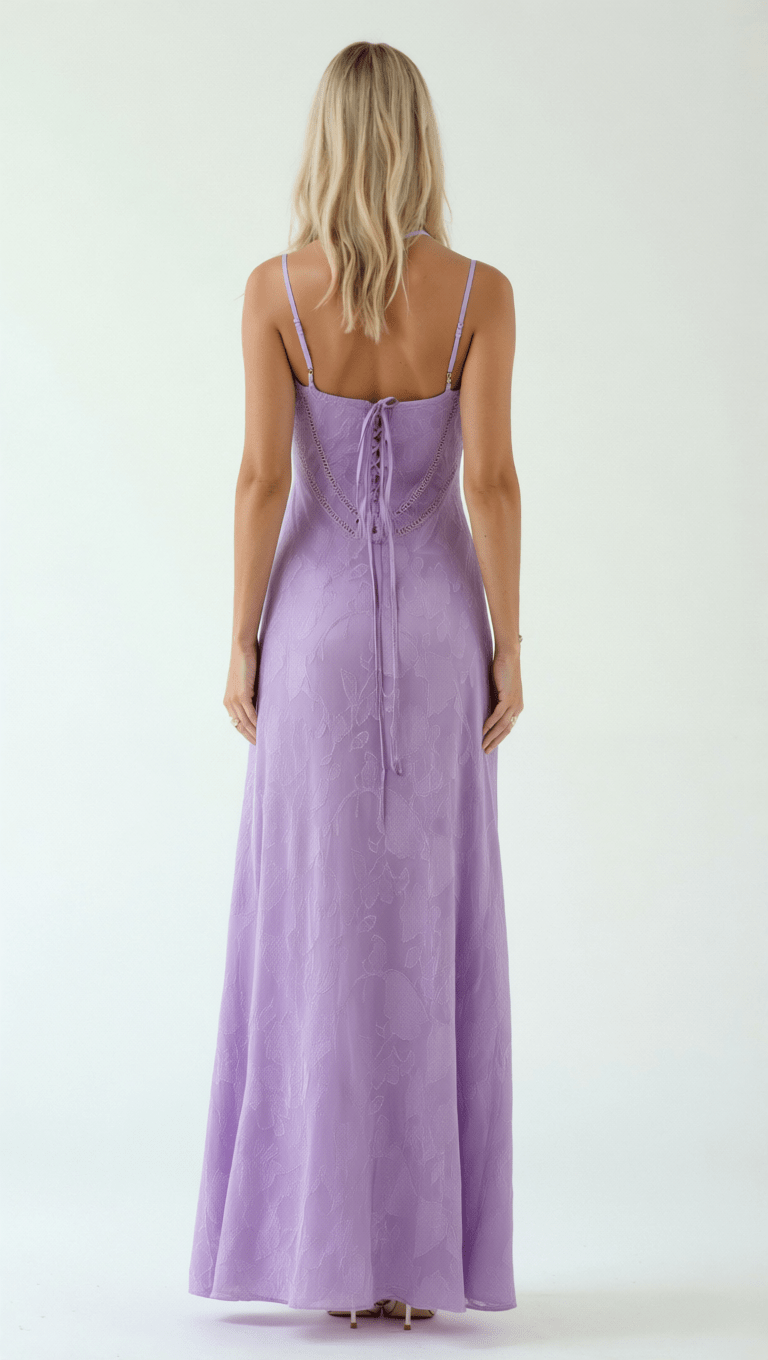 Myla Floral Jacquard Maxi Dress