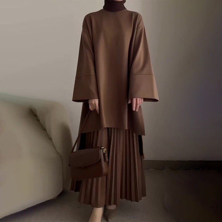Ophelie™ | Chic Pleated Two-Piece Set