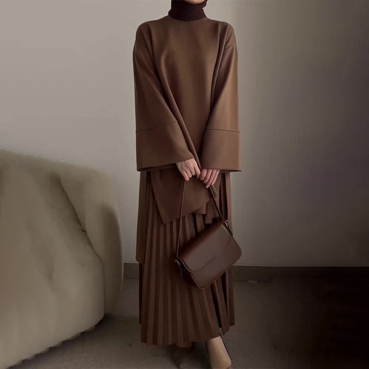 Ophelie™ | Chic Pleated Two-Piece Set