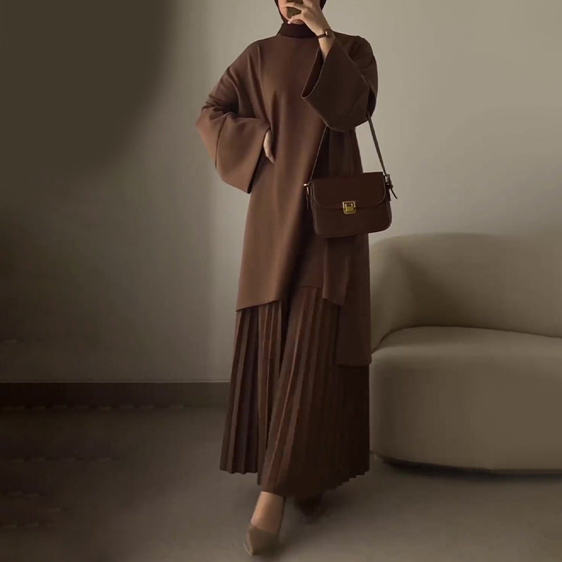 Ophelie™ | Chic Pleated Two-Piece Set