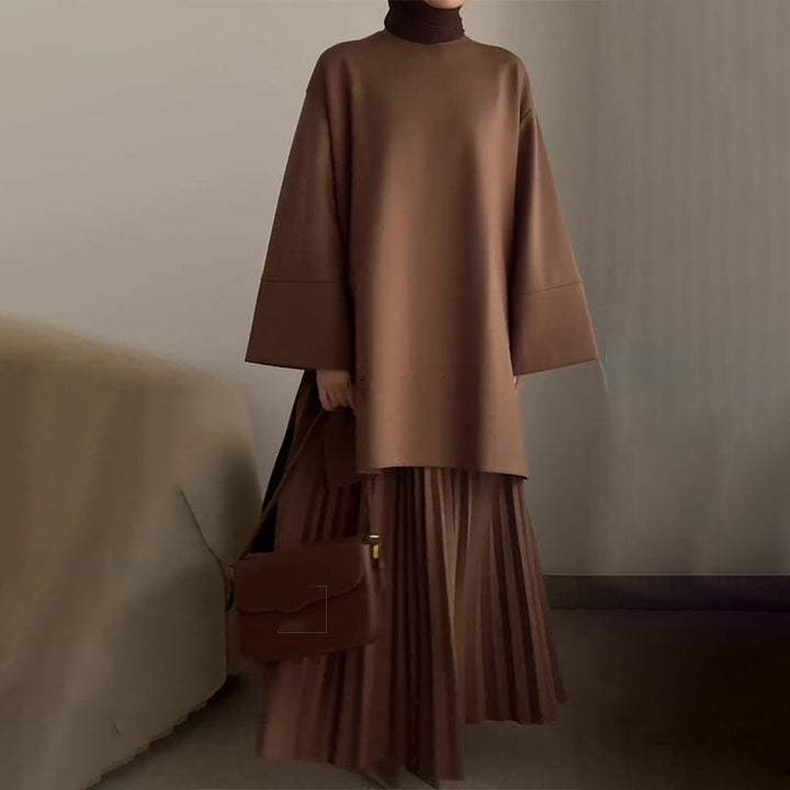 Ophelie™ | Chic Pleated Two-Piece Set