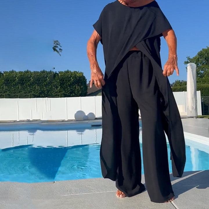 Gabby™ | Elegant Off-Shoulder Two-Piece Set