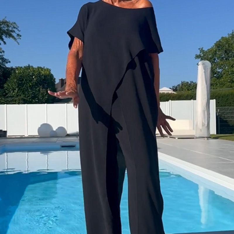 Gabby™ | Elegant Off-Shoulder Two-Piece Set