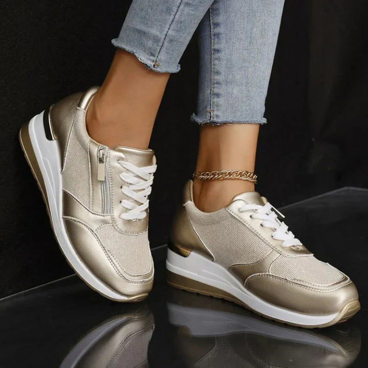 Pearl | Lace-Up Orthopedic Sneakers