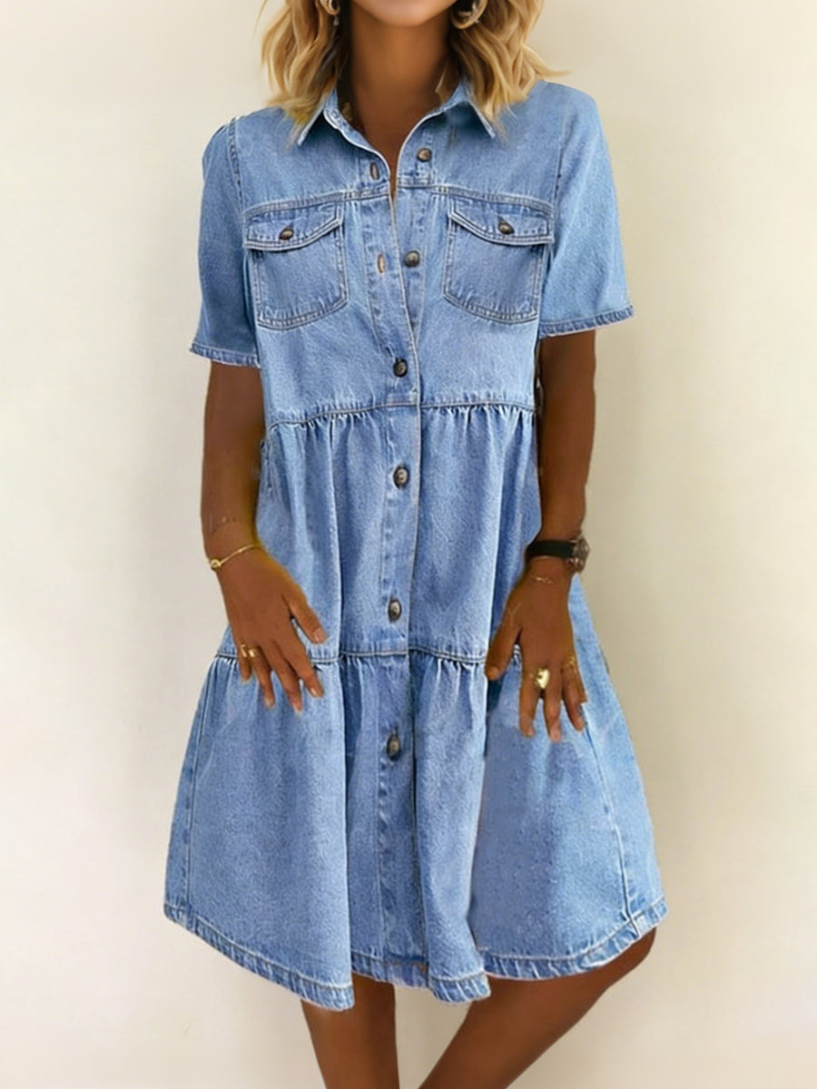 Solange | Elegant Casual Denim Dress