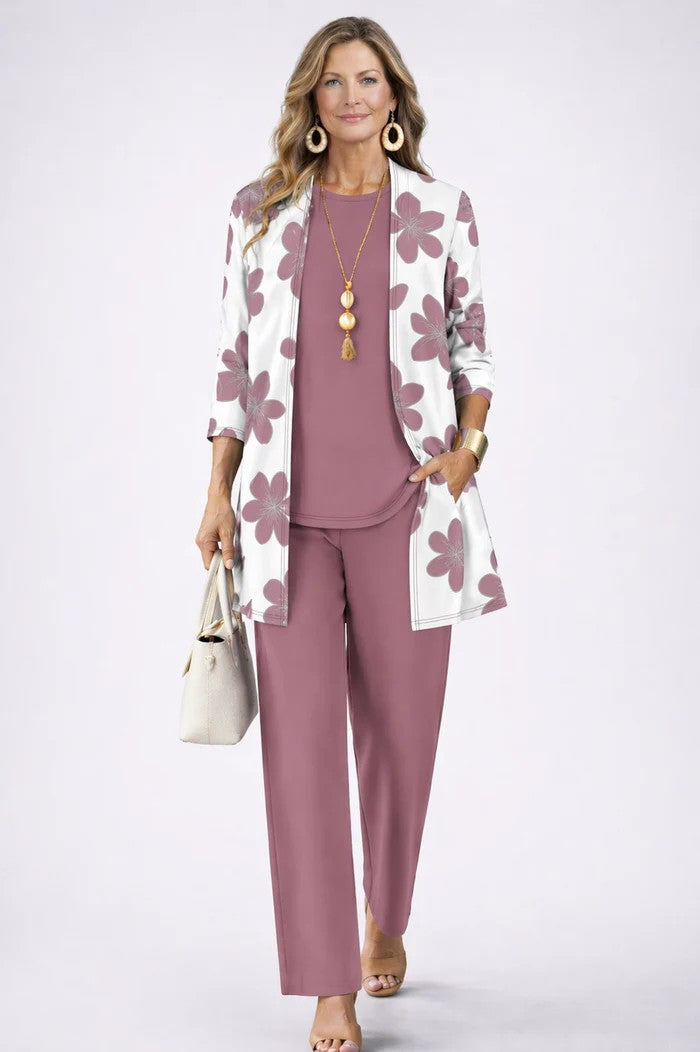 Margaret | Green Three-Piece Set