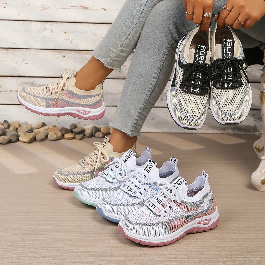 Juno | Women's Two-Tone Casual Sneakers