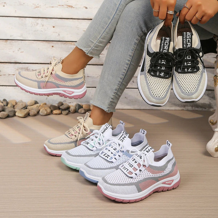 Juno | Women's Two-Tone Casual Sneakers