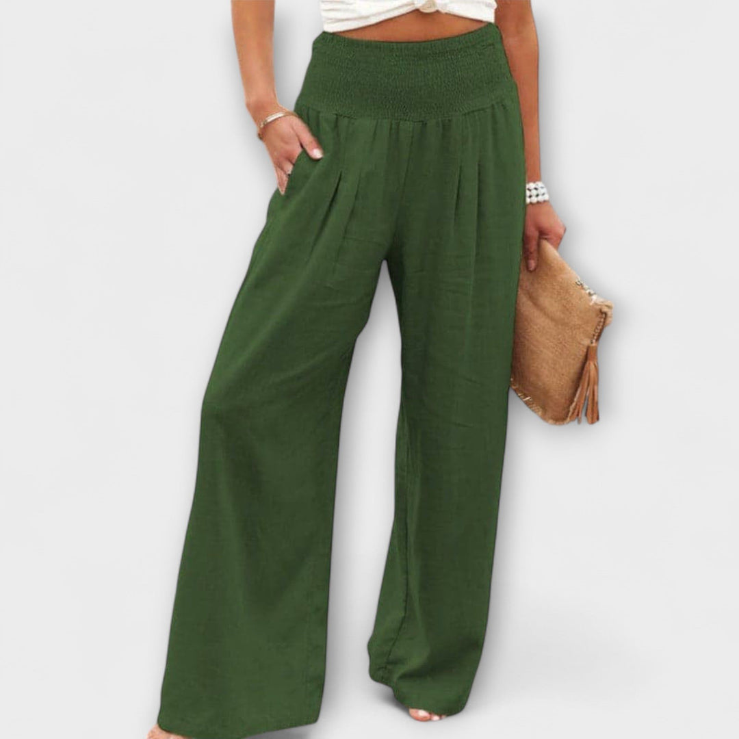 Thea | Women's Casual Wide-Leg Pants