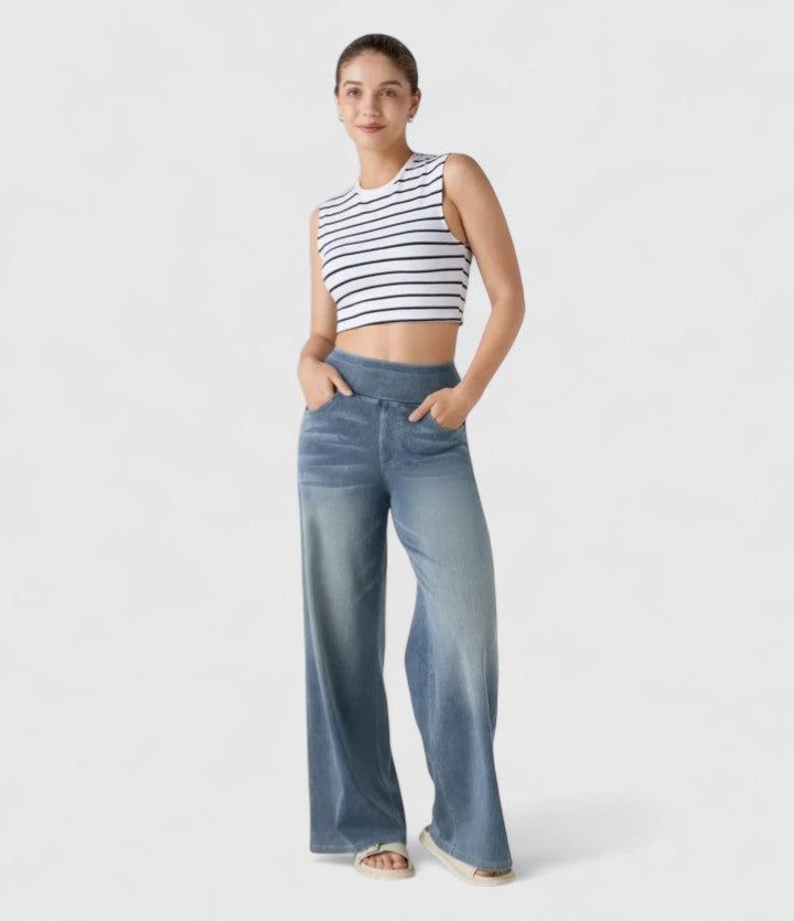 Sookie | Women's Comfortable Wide-Leg Jeans