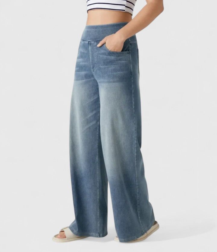 Sookie | Women's Comfortable Wide-Leg Jeans