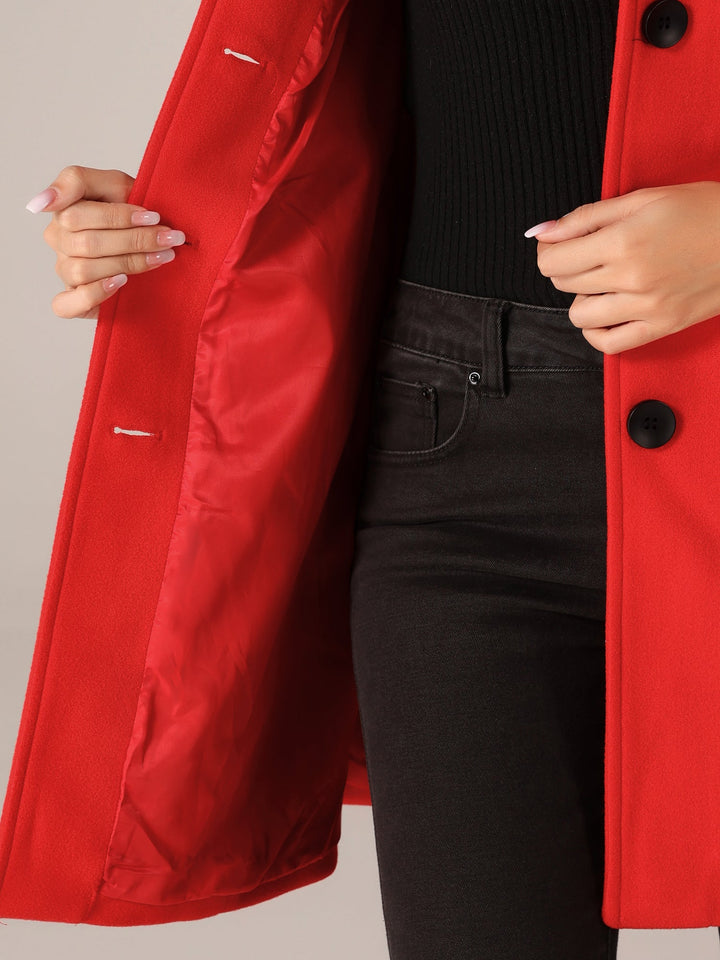 Bella™ | Women's Single Breasted Winter Trench Coat