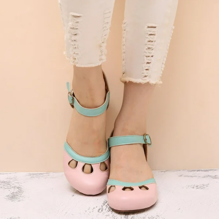 Pearl | Low Heel Comfort Sandals
