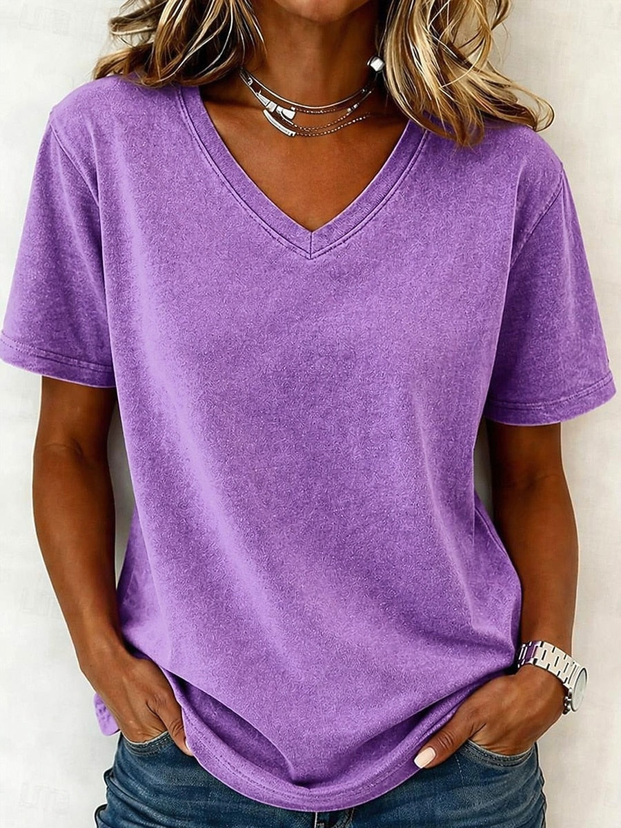 Blythe | V Neck Tee